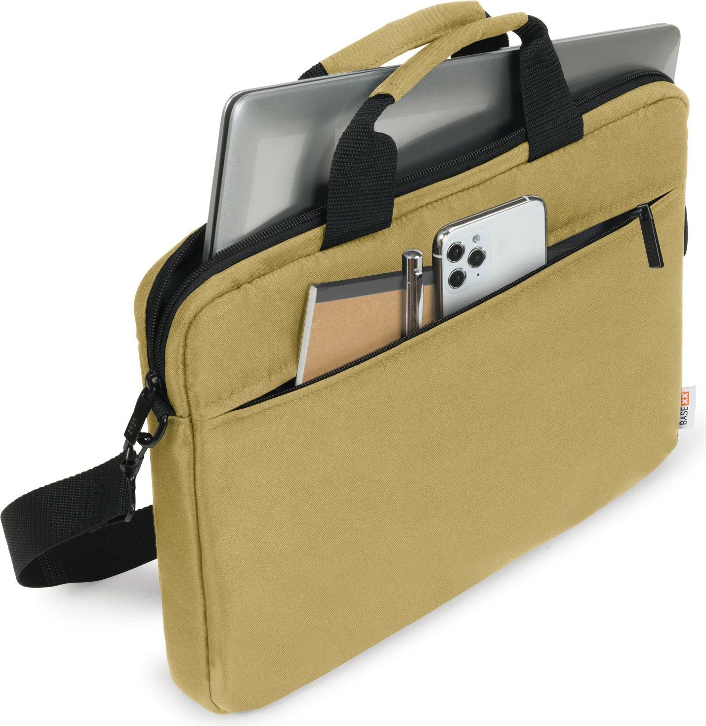 Çantë messenger DICOTA BASE XX D31960, 14.1 inç, kafe/camel
