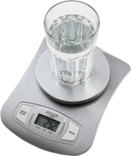 Peshore kuzhine, Adler AD 3137, kapacitet 5 kg, ndarje 1 g, tas 1.5 L, argjendtë