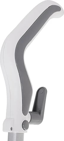 Mop me avull, Adler, AD 7057, 1300W, depozitë uji 380ml, kabëll 4.75m, i bardhë/gri