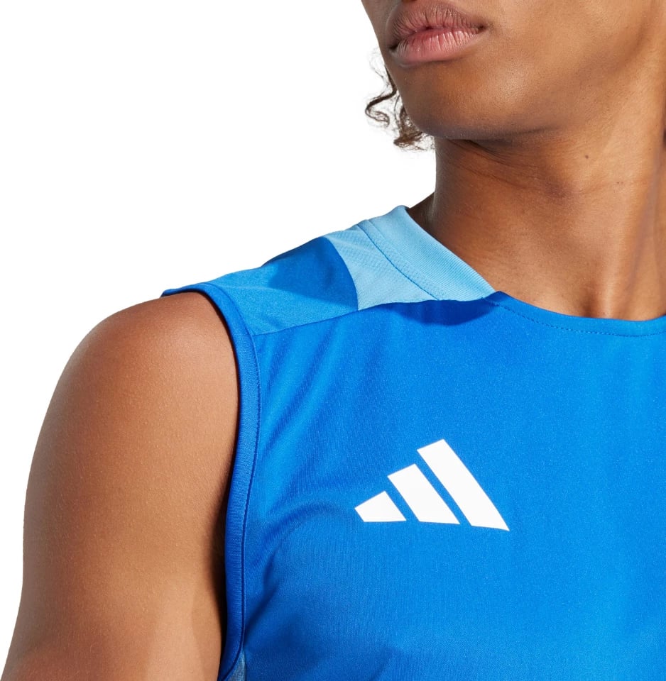 Maicë pa menge për meshkuj adidas, e kaltërt