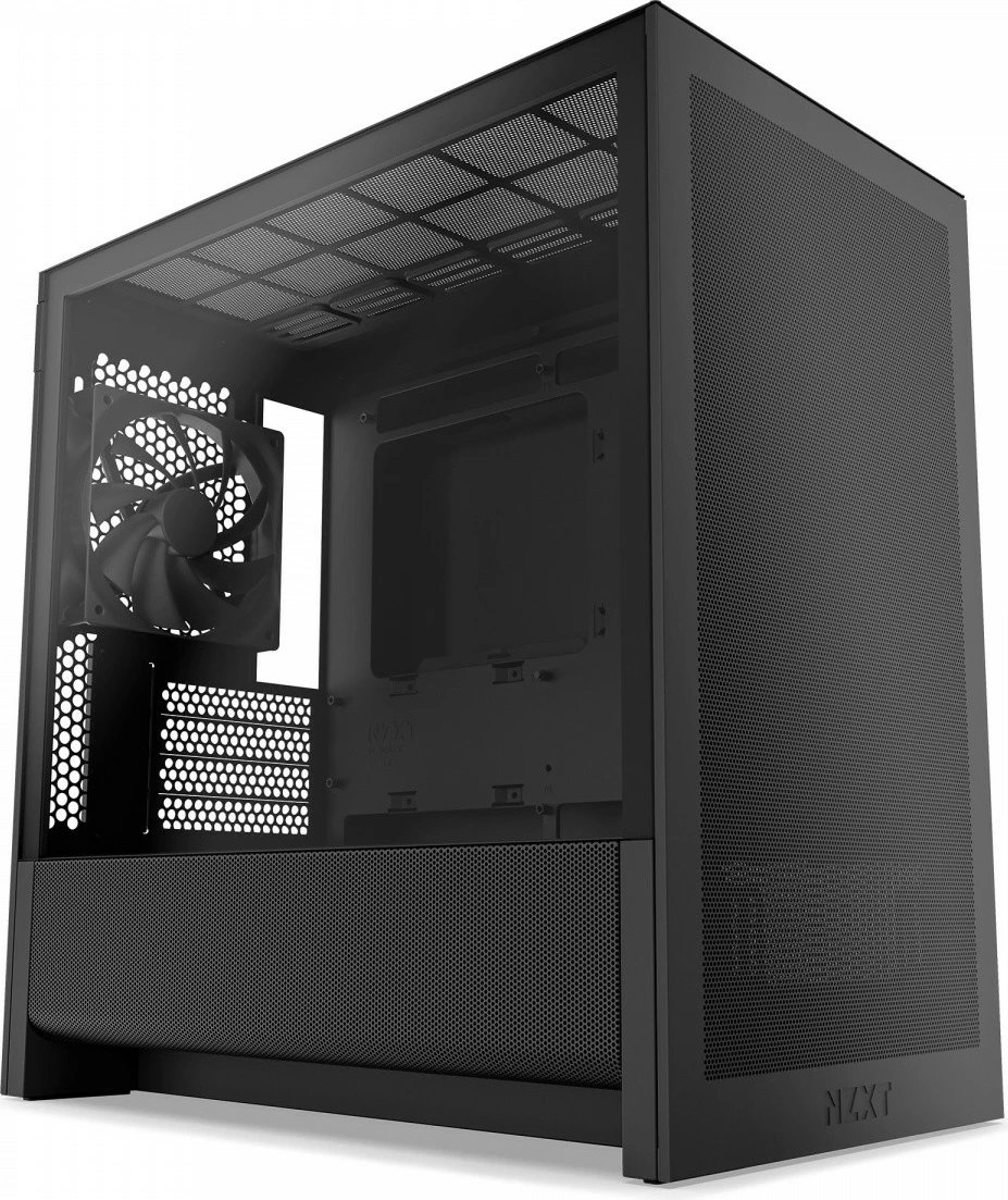 Kasë NZXT H3 Flow, Mini Tower, ATX/Micro ATX, e zezë