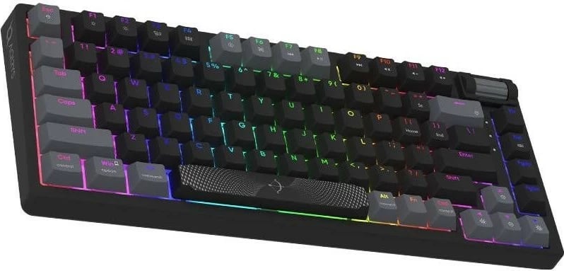 Tastierë Aqirys ADARA MINI LE, RGB, 81 taste, black-grey
