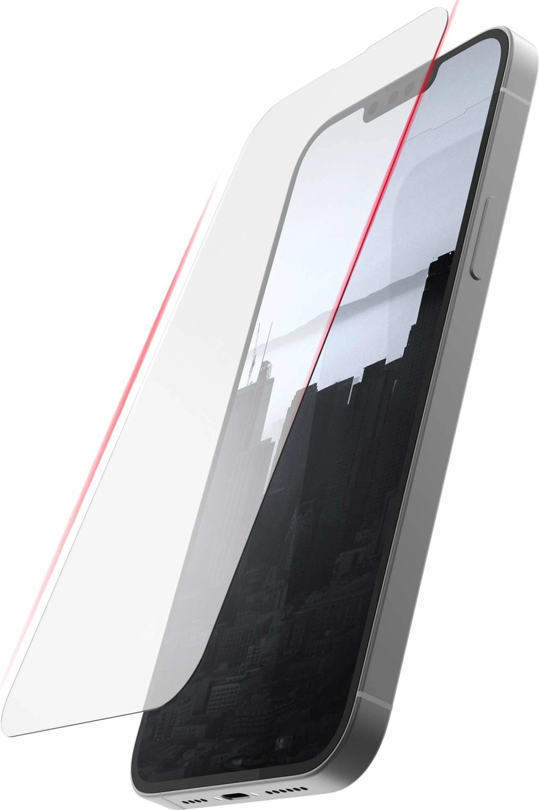 Mbrojtëse xhami Raptic X-Doria Full Glass për iPhone 14 Plus, transparent