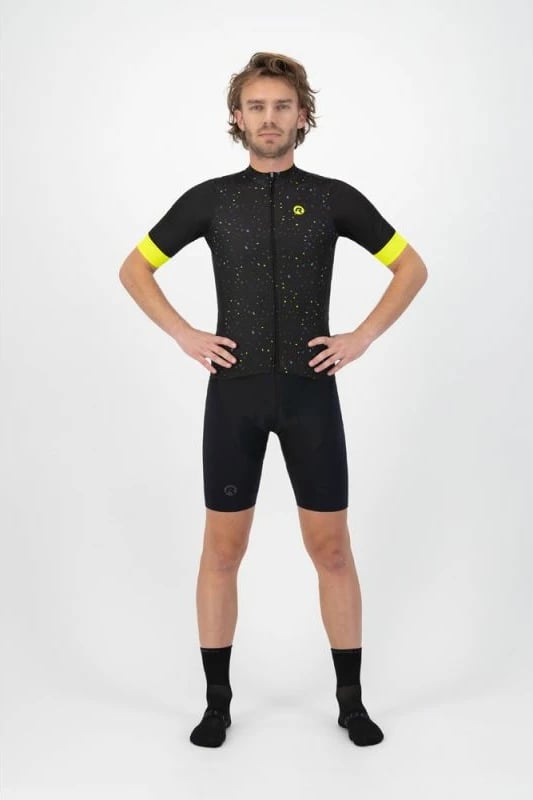 Maicë për meshkuj Rogelli, e zezë dhe e verdhë