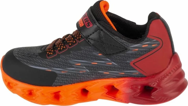 Atlete fëmijë Skechers, të zeza