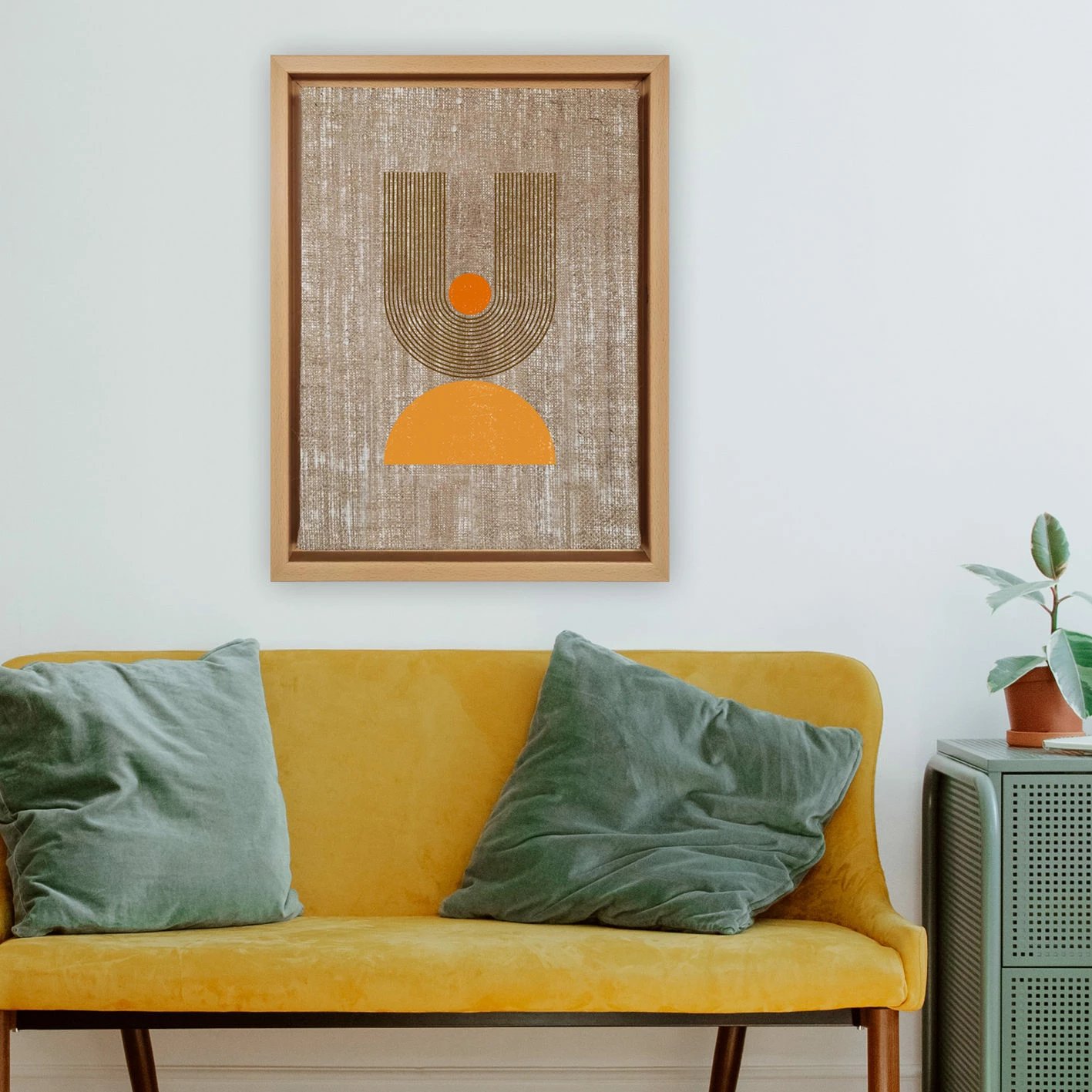 Pikturë dekorative në kanavacë Wallity, shumëngjyrëshe, LNJ431936093810 - 96136, 96x136cm