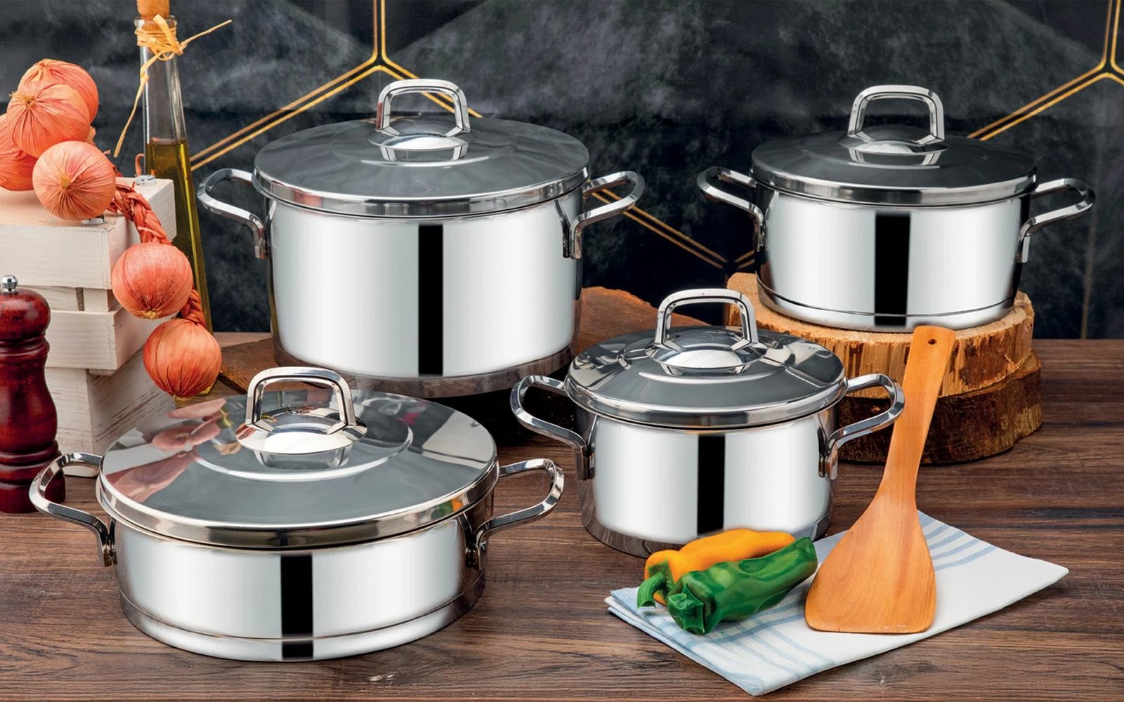 Set tenxheresh (8 copë), Hermia Concept, Alya4059