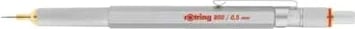 Laps mekanik Rotring 1904449, 0.5 mm HB, Argjendtë