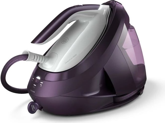 Hekur me stacion avulli, Philips PerfectCare 8000 PSG8050/30 SteamGlide, lila