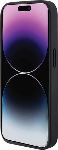 Mbështjellës BMW Quilted Tricolor MagSafe për iPhone 15 Pro, i zi