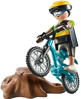 Set lodrash Playmobil Special Plus 71756 Mountain Biker, plastikë, 10 pjesë