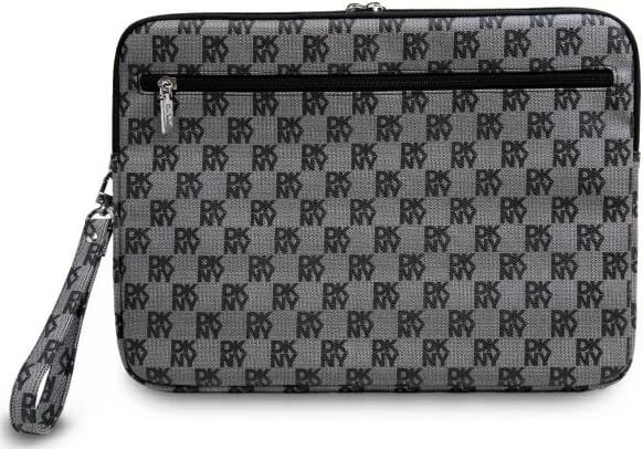 Mbështjellës laptopi DKNY Sleeve, 16", motiv shahu, i zi