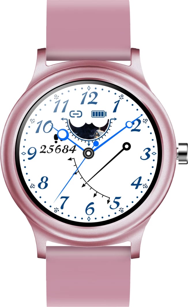 Smartwatch meanIT M30 LADY, 1.3", rozë