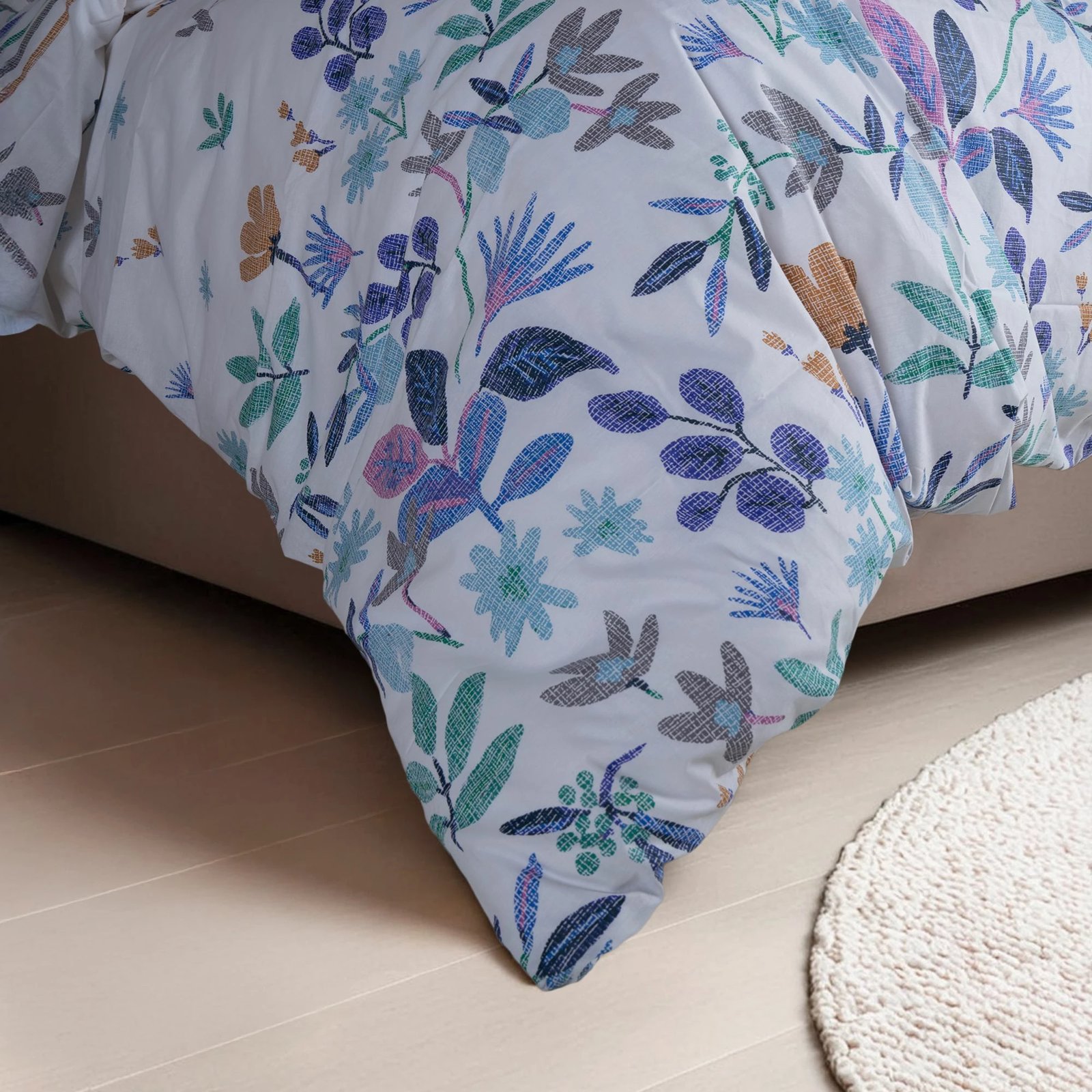 Set mbulesë për jorgan King, ngjyrë lejla, L'essentiel, Hope