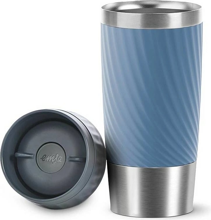 Termos udhëtimi Emsa N2011800, 0.36L, twist, blu Termos udhëtimi Emsa N2011800, 0.36L, twist, blu