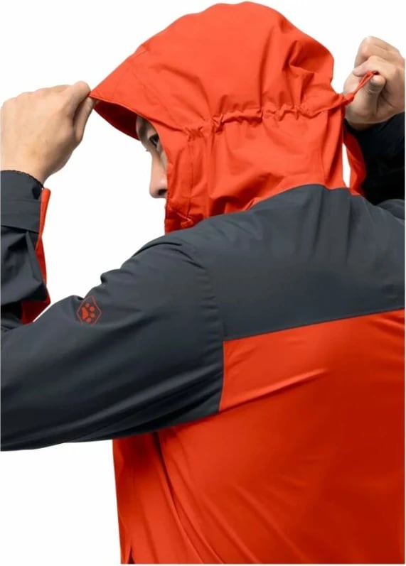 Jakne për meshkuj Jack Wolfskin, e kuqe