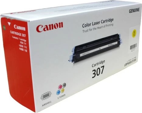 Toner Canon 9421A005, LBP5000, i verdhë