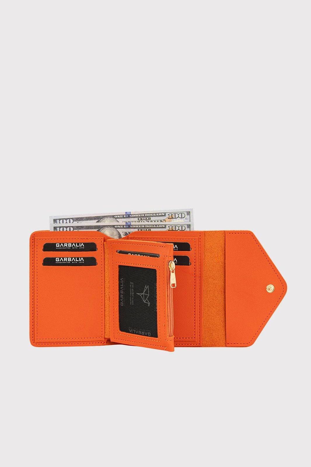 Portofol për gra, Zoozie Bags, ngjyrë portokalli, Columbia