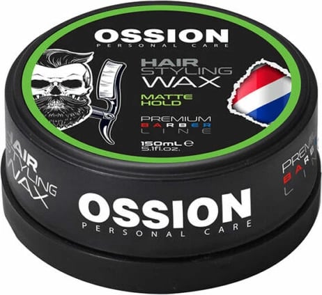 Wax për stilim flokësh dhe mjekre Morfose Ossion Personal Care Matte Hold për burra, 150ml