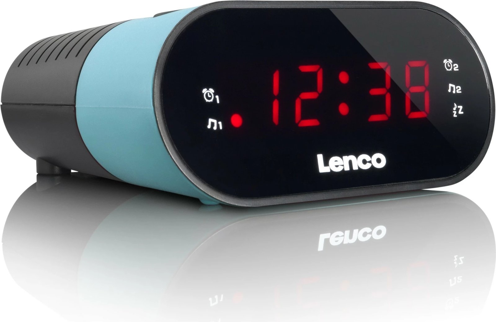 Orë alarmi Lenco CR-07, LED, zi/kaltër