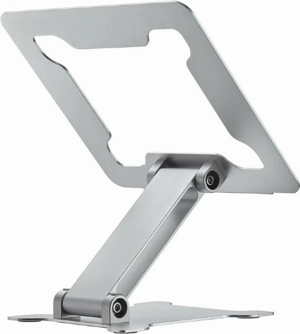 Mbajtës i palosshëm për laptop Gembird NBS-D1-03, alumini, 15.6", argjendtë