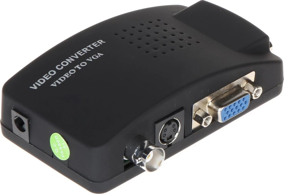 Konvertues BNC në VGA, No name, VGA-1920F, Zi