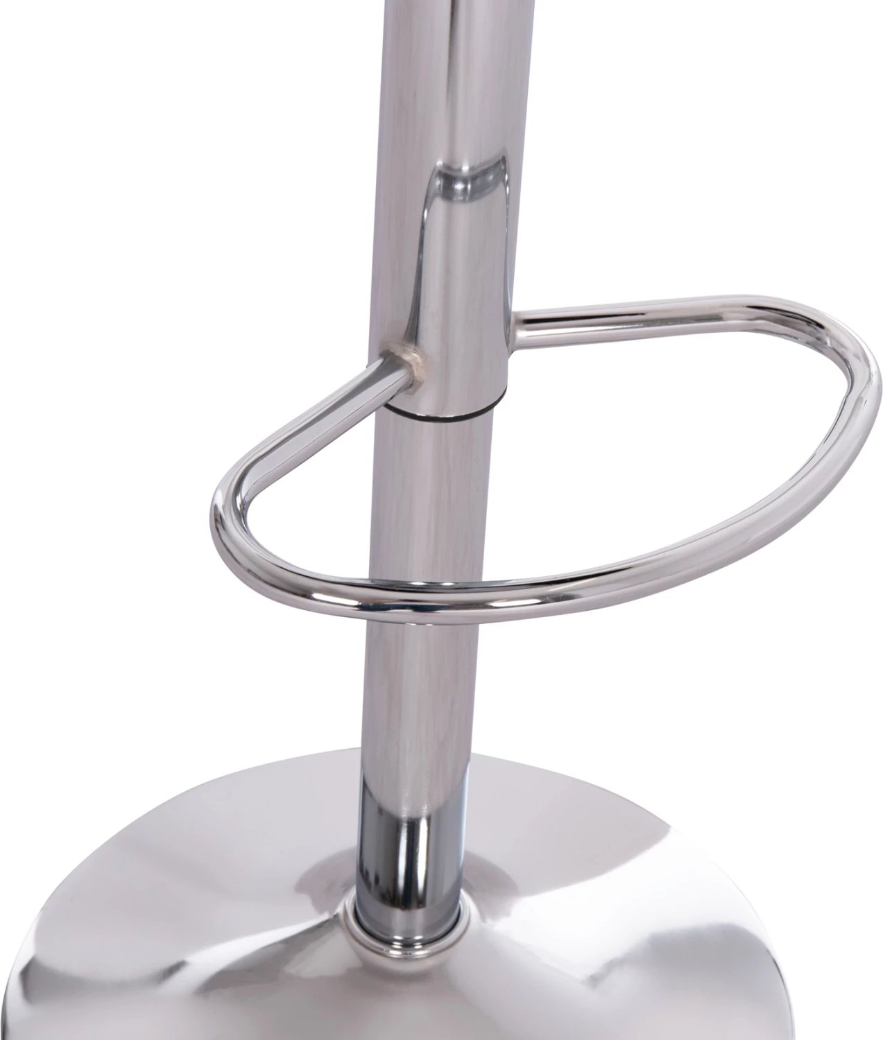 Karrige për bar rrotulluese GANNA, lëkurë PU e bardhë, FH201.22, set prej 2 copë, 44x42x87cm