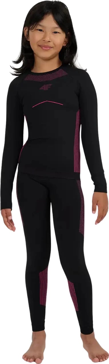 Të brendshme termoaktive për fëmijë 4F, të zeza