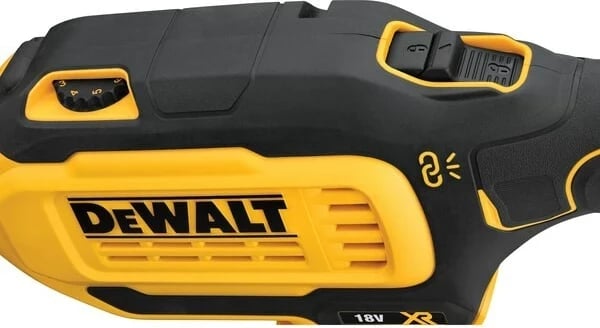 Lëmues portativ DeWALT DCE800N-XJ për mure të brendshme, 18V, brushless, 1200 RPM, zi/argjendtë/verdhë