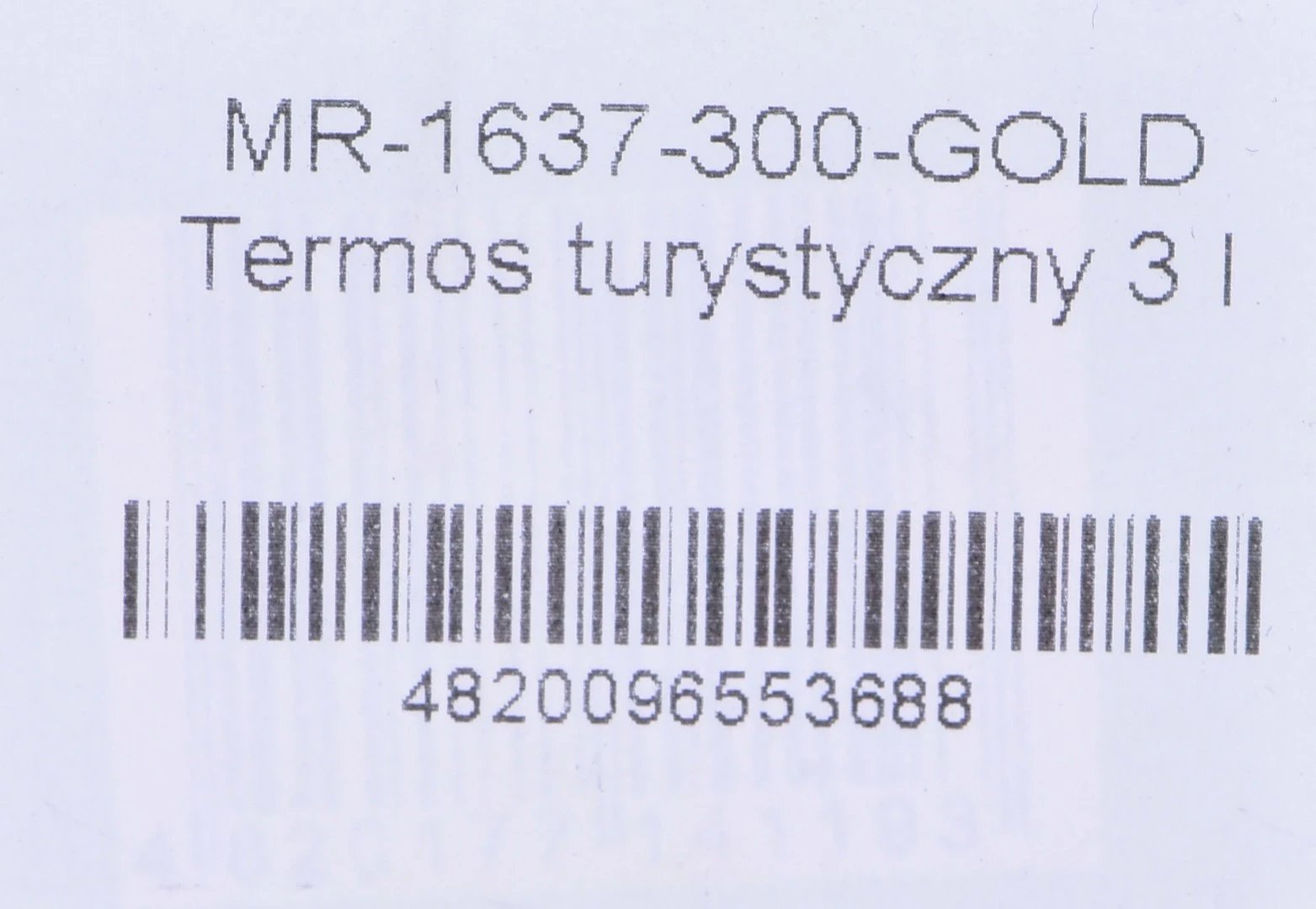 Termos udhëtimi Maestro 3L, MR-1637-300-GOLD