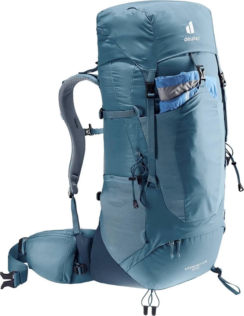 Çanta për trekking Deuter Aircontact Lite 40 + 10, e gjelbër