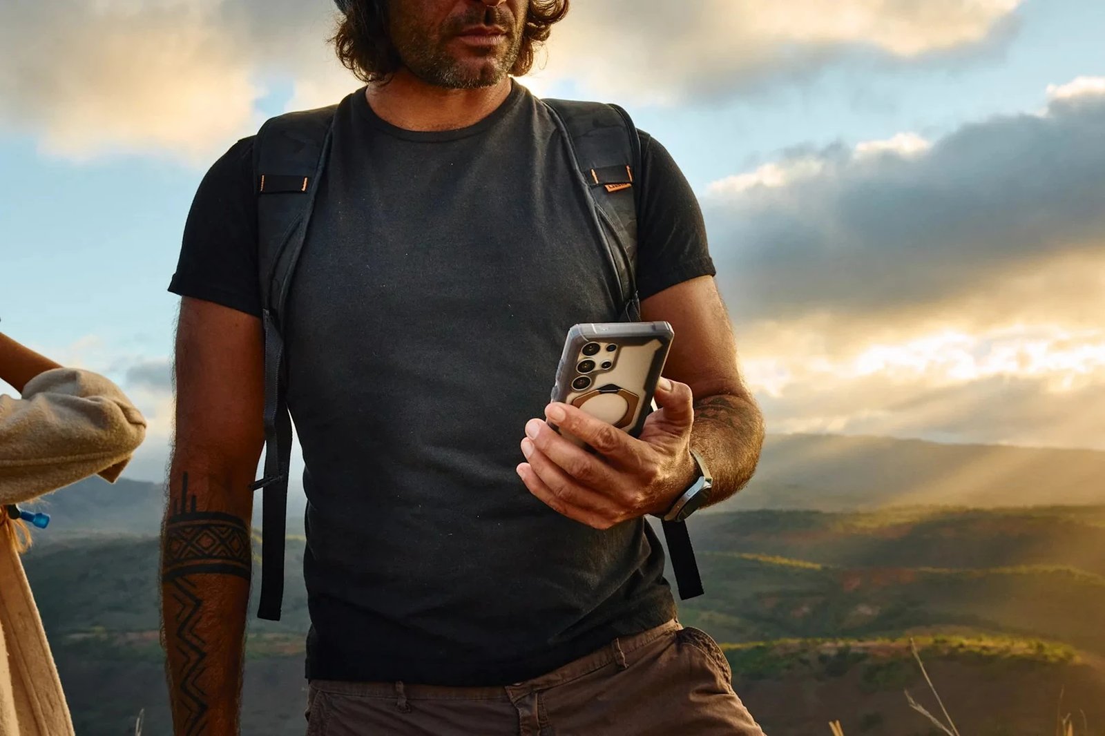 Mbështjellës Urban Armor Gear Plasma XTE për Samsung, 6.7", TPU, Gri/Titanium