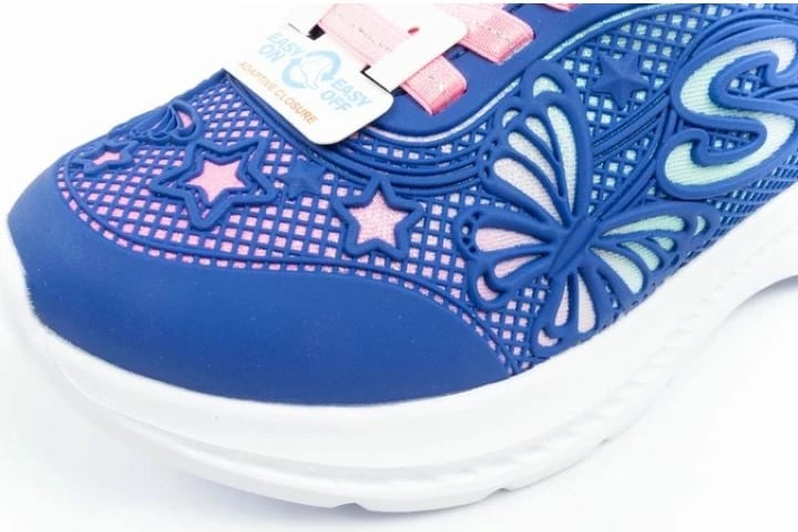 Atlete për fëmijë Skechers për femra, me shkëlqim