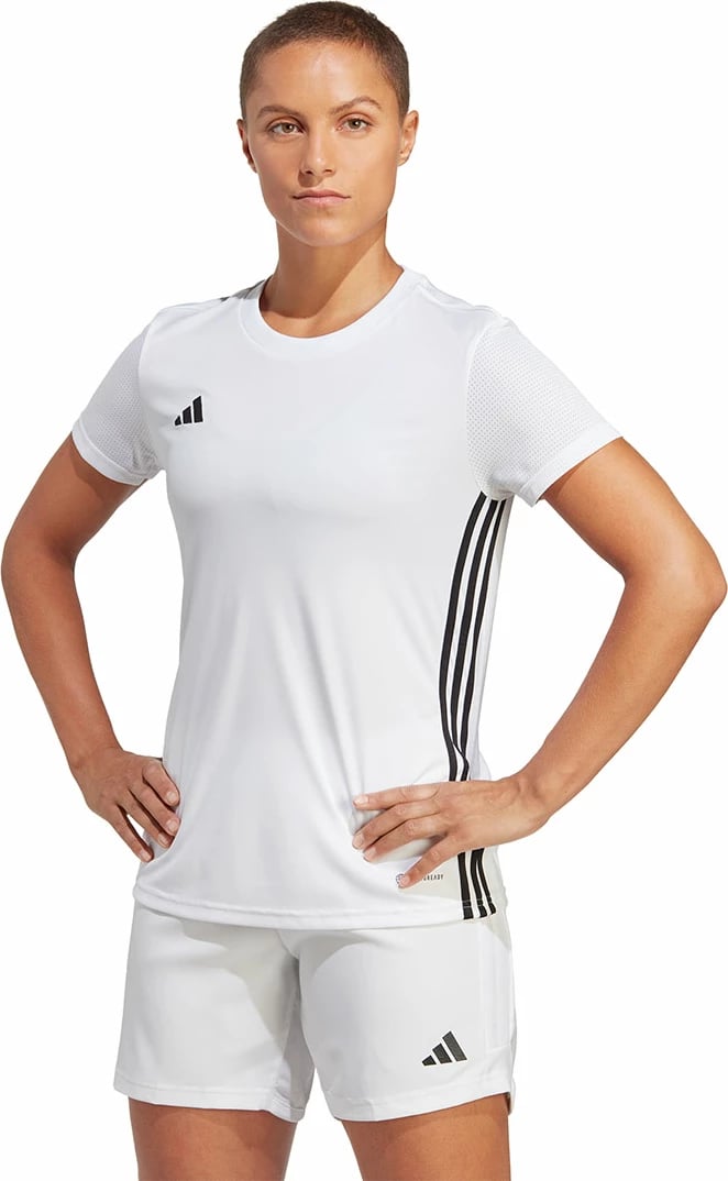 Maicë për femra adidas, e bardhë