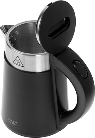 Zierëse uji elektrike, Adler AD 1372, 0.6L 800W, e zezë