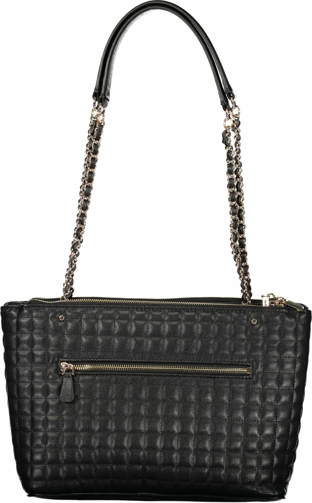 Çantë dore GUESS JEANS Nadira femra, e zezë