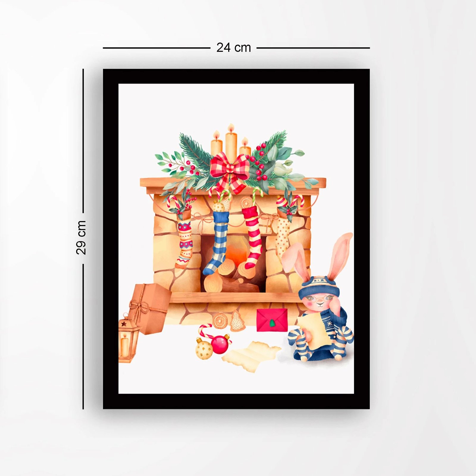 Pikturë dekorative me kornizë MDF, shumëngjyrëshe, Wallity, SC18582