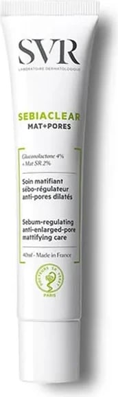 Krem për fytyrë SVR Sebiaclear Mat+Pores 40ml