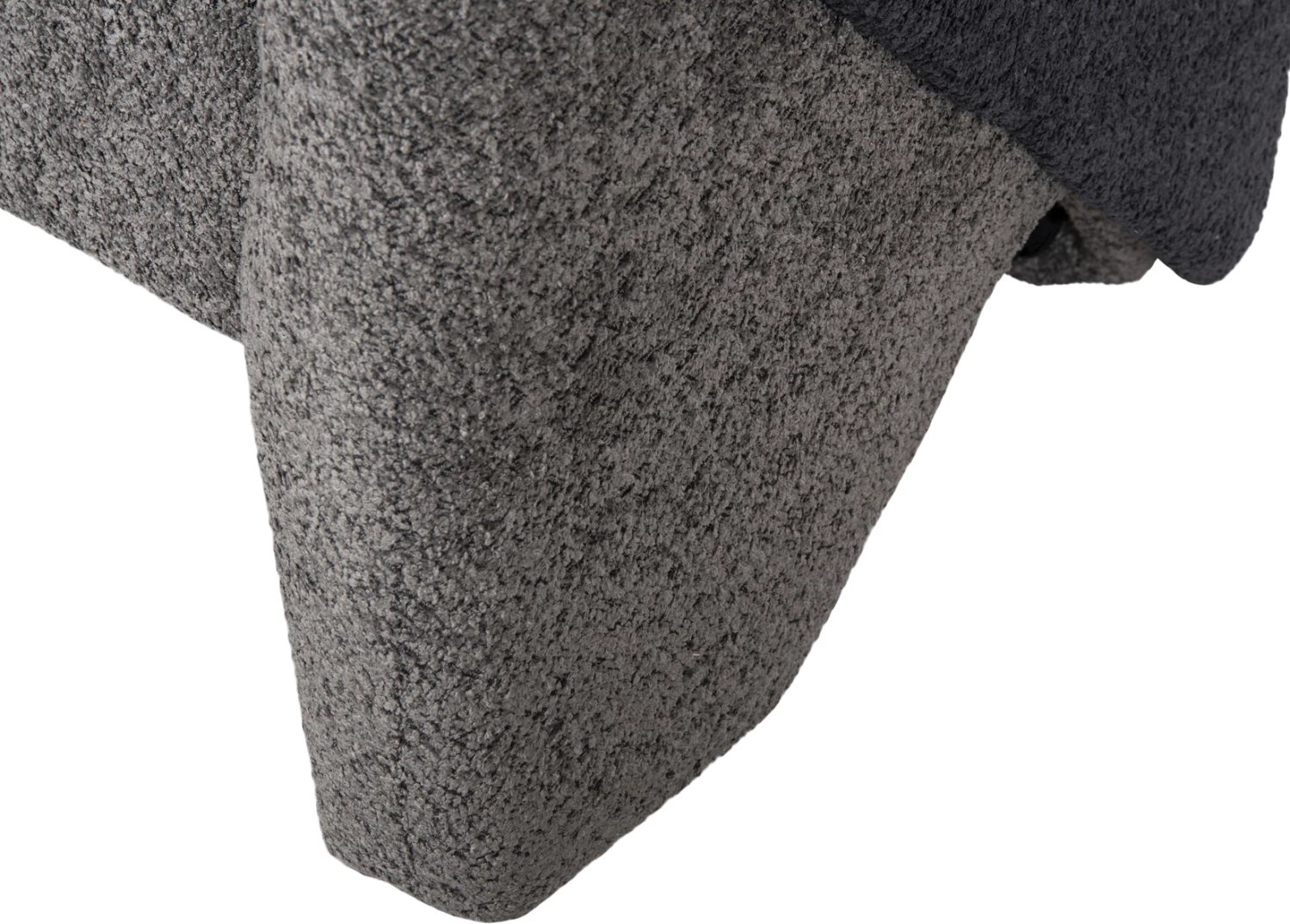 Karrige DOPER FH9590.01, pëlhurë boucle, gri-antracit blu, 68x72x76H cm