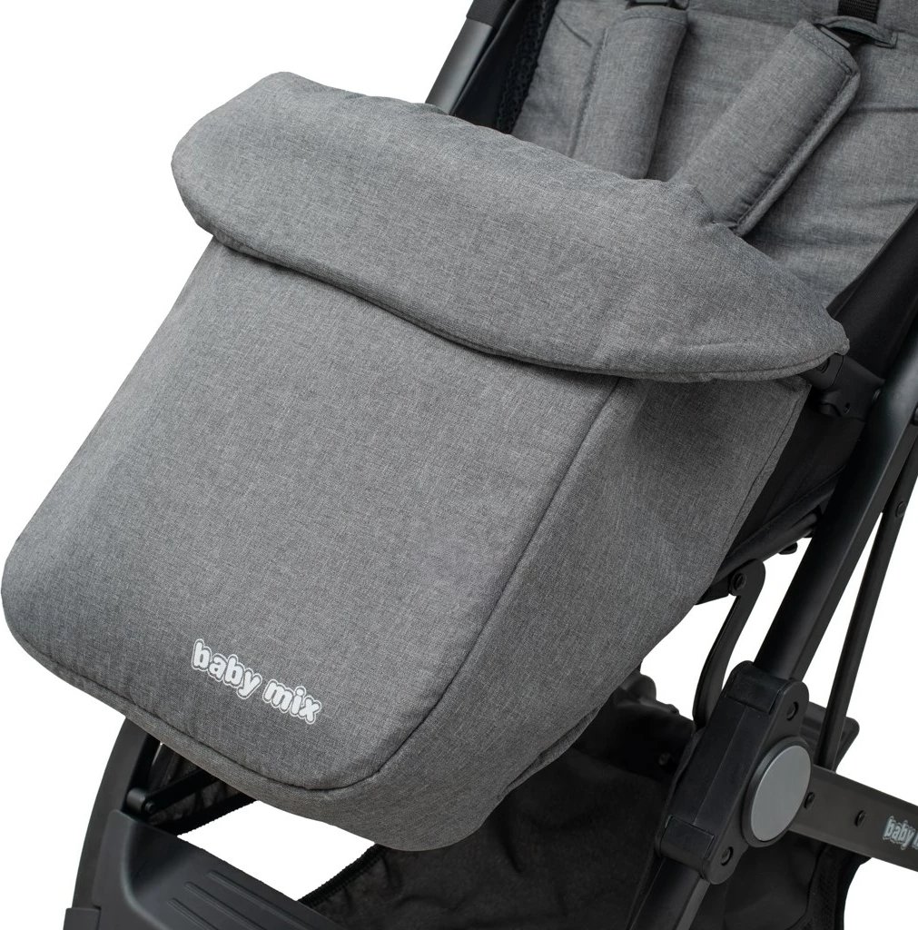 Karrocë golf, Baby Mix Bimelo, deri 22 kg, palosje me një dorë, 7.4 kg, gri