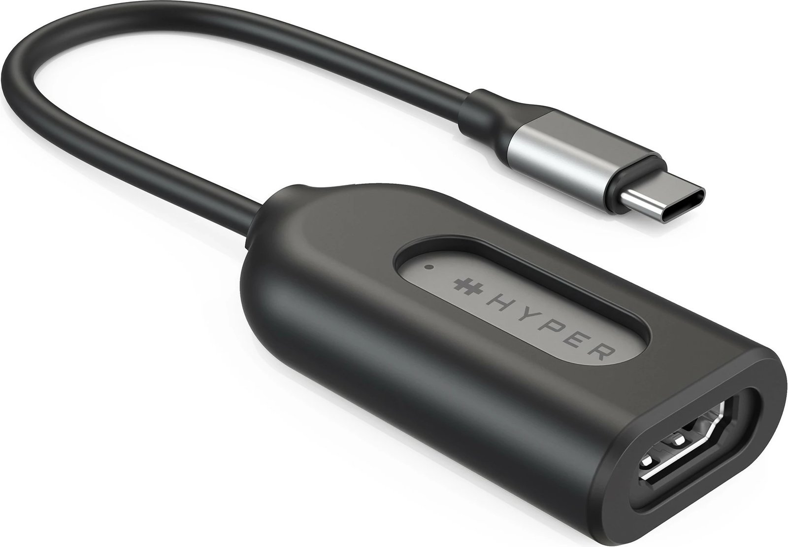 Adapter USB-C në HDMI Targus HyperDrive, 8K60Hz/4K144Hz, stainless steel