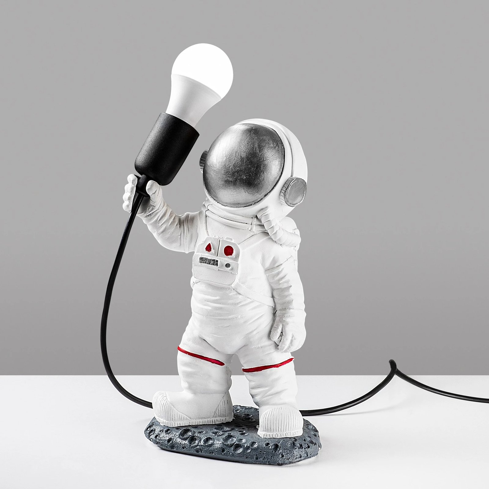 Llambë tavoline astronaut, shumëngjyrëshe, Opviq - 3