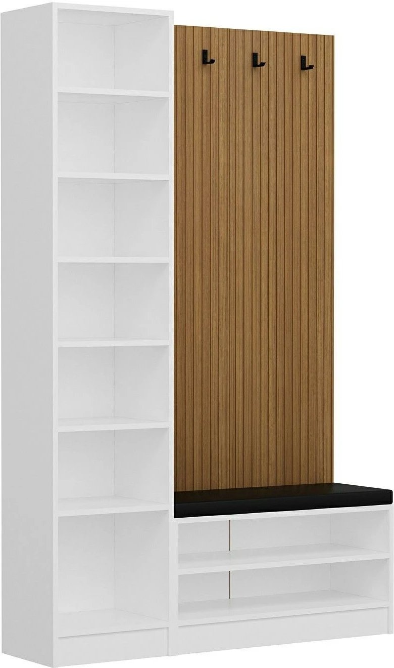 Stendë korridori Skye Decor, ngjyrë e bardhë, Noah - 8318, 135x210x35cm