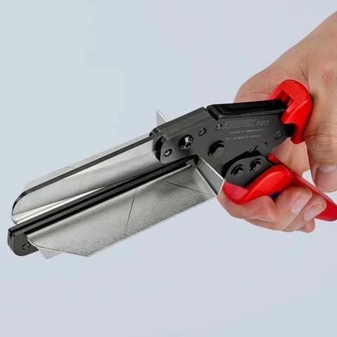 Gërshërë për kanale kabllosh Knipex, 665g, zi/kuqe/blu