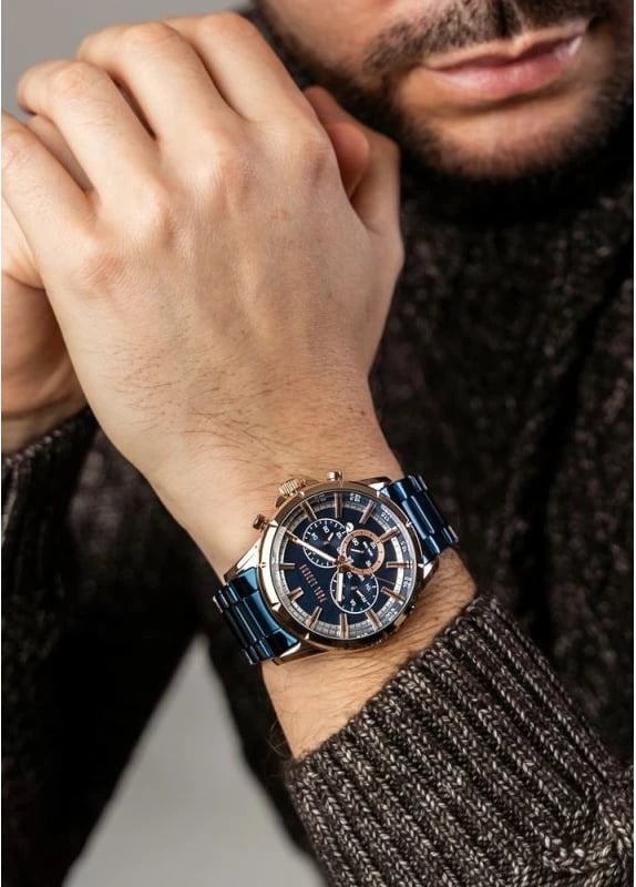 Orë dore për meshkuj Paul Lorens, kaltër