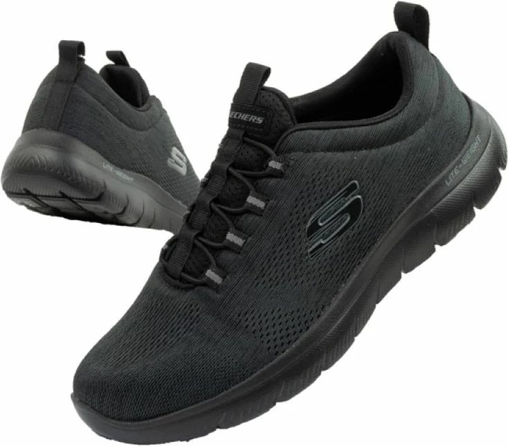 Atlete për meshkuj Skechers, të zeza