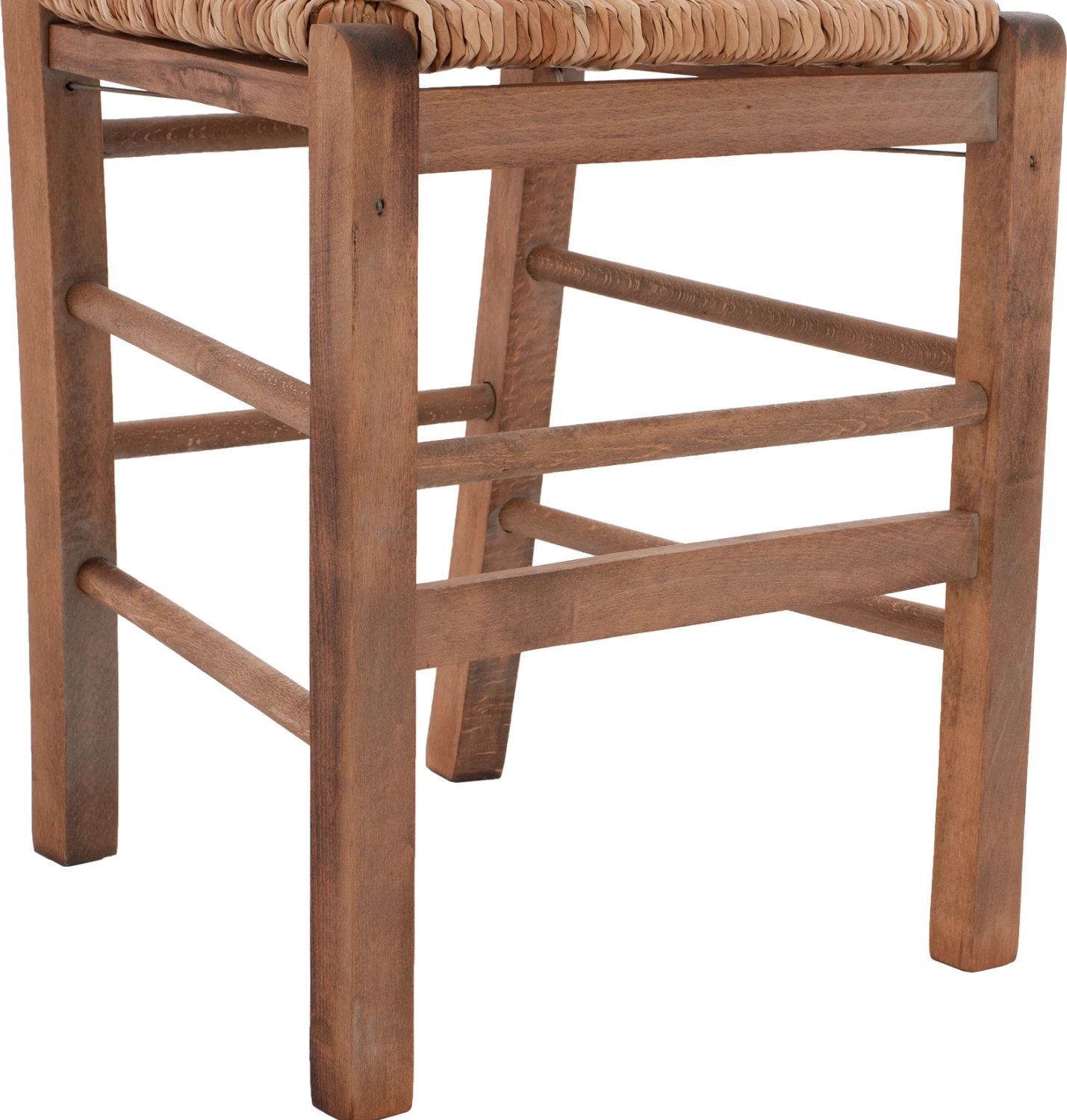 Karrige tradicionale me kashtë, ngjyrë arre, FH10370.01