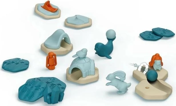 Set ndërtimi GraviTrax Junior Ice Adventure, Ravensburger, 34 pjesë