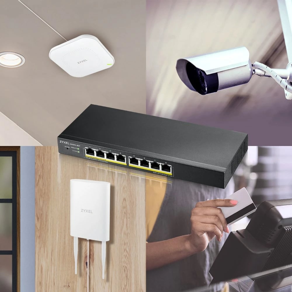 Switch Zyxel GS1915-8EP, Managed L2 Gigabit Ethernet (10/100/1000), PoE, E zezë