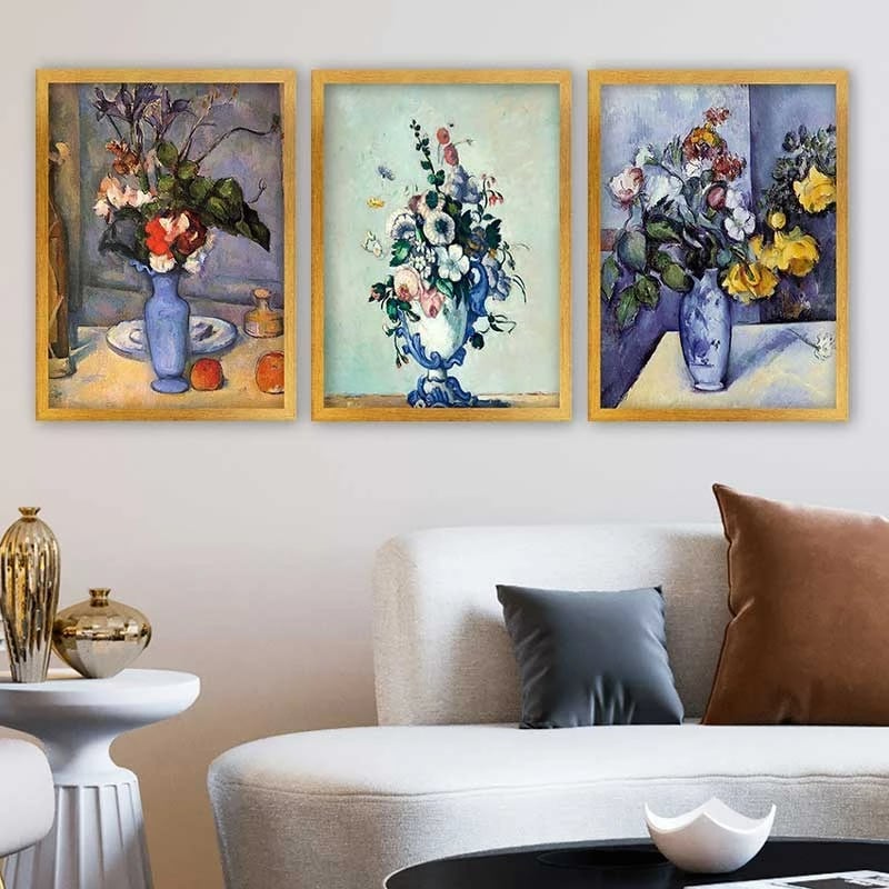 Pikturë dekorative me kornizë (3 copë), Wallity, 3AC_UN3830991_5575